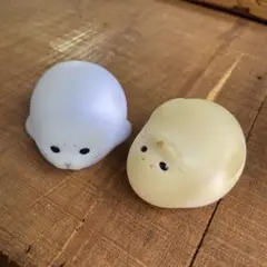 光るアザラシ　ミニライト　セット　ガチャガチャ　カプセルトイ