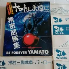 ヤマトよ永遠に　精密図解集　16枚セット