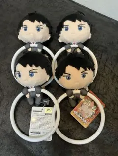 新品未使用★ゲゲゲの鬼太郎 鬼太郎誕生　ゲゲゲの謎 水木 タオルハンガー 4点