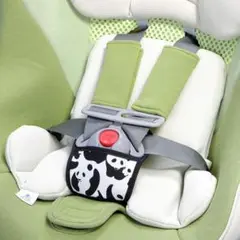 チャイルドシート 股ベルトカバー パンダ