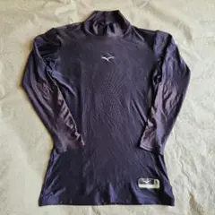 Mizuno 長袖アンダーシャツ S ブラック