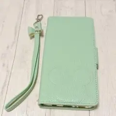 Samsung Galaxy S10ケース 手帳型　スマホケース　グリーン