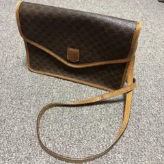 CELINE セリーヌ マカダム柄 ショルダーバッグ ヴィンテージ オールド