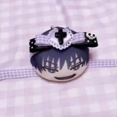 おまんじゅう ヘッドドレス ぬいぐるみ ヘッドドレス リボン