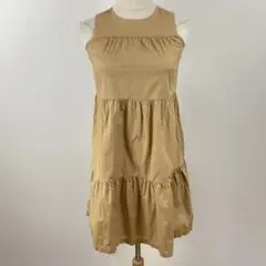 訳あり GAP ギャップ ワンピース ティアードフレア キッズ 涼しげ 130