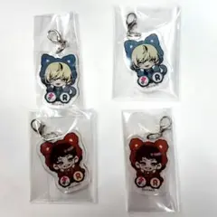 PLUSMATE　アクリルチャーム 4個