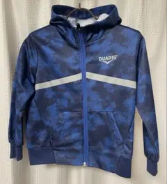 中古　DUARIG デュアリグ　キッズ　フルジップパーカー　120cm