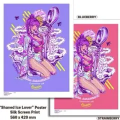ロッキンジェリービーン 個展限定 リソグラフ　ポスター５枚セット　サイン入り Amazon.co.jp: 200枚限定 ロッキンジェリービーン NAUGHTY