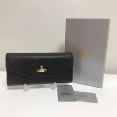 【ヴィヴィアンウエストウッド】新品 高級オールレザー長財布 メンズ レディース