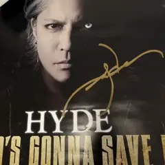 HYDE サイン入りポスター 初回限定版