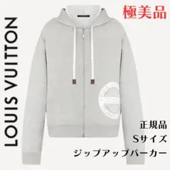 極美品　LOUIS VUITTON ルイ・ヴィトン　ワッペンパーカー　国内正規品 極美品 LOUIS VUITTON ルイ・ヴィトン パーカー 22AW フラワー