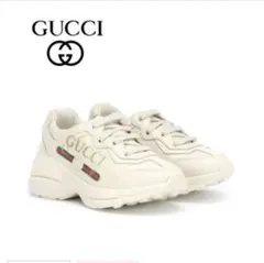 美品 GUCCIキッズスニーカー