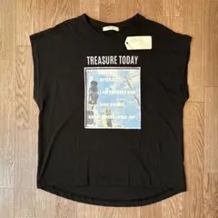 【新品・L】littlelily リトルリリー ノースリーブTシャツ ゆったり
