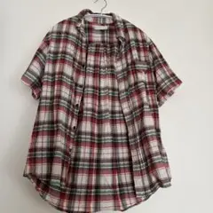 PERSON'S FLIP Wear 半袖チェックシャツ 半袖　Mサイズ