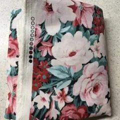 SALE♡ 花柄　コットン生地　日本製　2m ➕おまけ生地(巾×30cm)