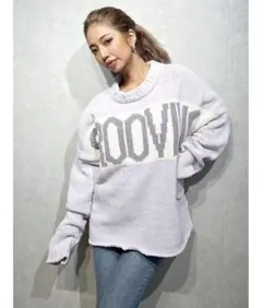 GROOVINGモール　ニット　トップス