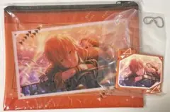 プロセカ×あんスタ　セガラッキーくじ　クリアポーチ　ラバーキーホルダー　彰人
