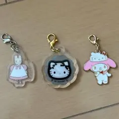 サンリオキャラクター　チャーム3個