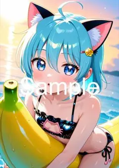 A4サイズアートポスター 1点もの 美女ポスター最高品質 E- I-８１