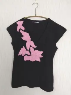 delphine pariente paris ビーズ付きカットソー　Sサイズ