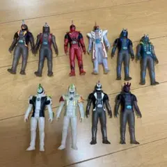 仮面ライダーゴースト　ソフビ　10個セット