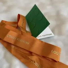 LOUIS VUITTON リボン メッセージカード　ルイ ヴィトン