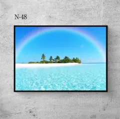 送料無料　A4サイズ　インテリアフォト　ポスターインテリア　海のポスター