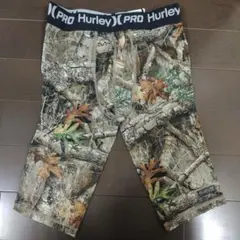 新品箱付き Hurley サーフインナーショーツ リアルツリーカモ柄 迷彩パンツ