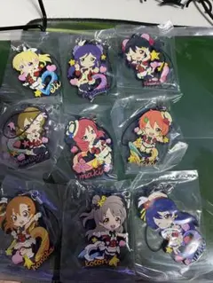 ラブライブ ！ラバーストラップ　それは僕たちの奇跡ライブ衣装9人セット