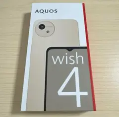 【ほぼ未使用】AQUOS wish4 A402SH ホワイト