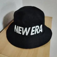 NEW ERA ブラック バケットハット
