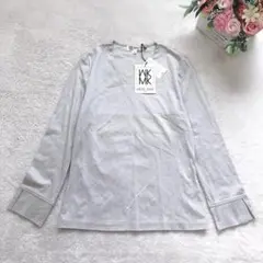 新品 ミッシェルクラン 長袖カットソー トップス タグ付き Vネック シンプル
