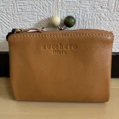 ズッケロフィラート　がま口　レザー　二つ折り財布　完売品　未使用品