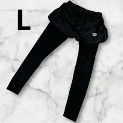 レディース　スポーツレギンス ジョガー　ヨガ　パンツ　黒 L