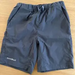 mont-bell Kids 140 グレー半ズボン