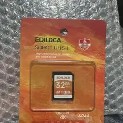 EDILOCA SDHC UHS-I 32GB 4K