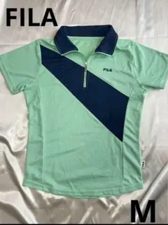 FILA M　ウェア　ランニング　ウォーキング　トレーニング　半袖　襟付き