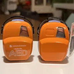 ガシャポンミニチュアAEDガチャ 2種