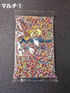 【訳あり】丸小ビーズ マルチカラー 約450ｇ ハンドメイド ネックレス