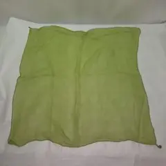 緑色シフォンバンダナ・スカーフ