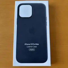 iPhone 13 Pro Max レザーケース ブラック