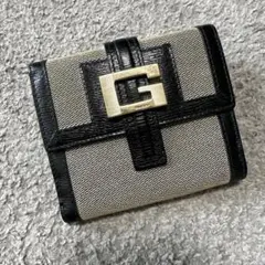 ⭕️難あり　GUCCI 二つ折り財布 ブラック