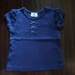 ペアレンツドリーム parentsdream キッズ ネイビーTシャツ 100