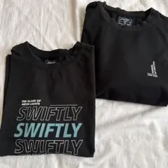150 グローバルワーク　ヘビロッTEE Tシャツ　２枚セット