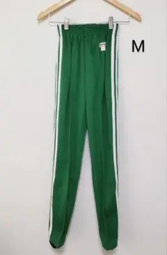 COID TOP SPORTS WEAR ジャージ パンツ M 足掛け 緑