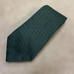 ①LANVIN ブラックネクタイ