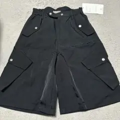 NULLUS: Black 8-Pocket Cargo Shorts | SSENSE 日本