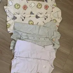 60・70・70〜80サイズ　半袖カバーオール