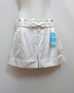 新品タグ付き！ロディスポット リボンベルト付きショートパンツ キュロットスカート