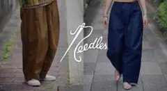 ニードルズ NEEDLES H.D. Pant ヒザデルパンツ ネイビー